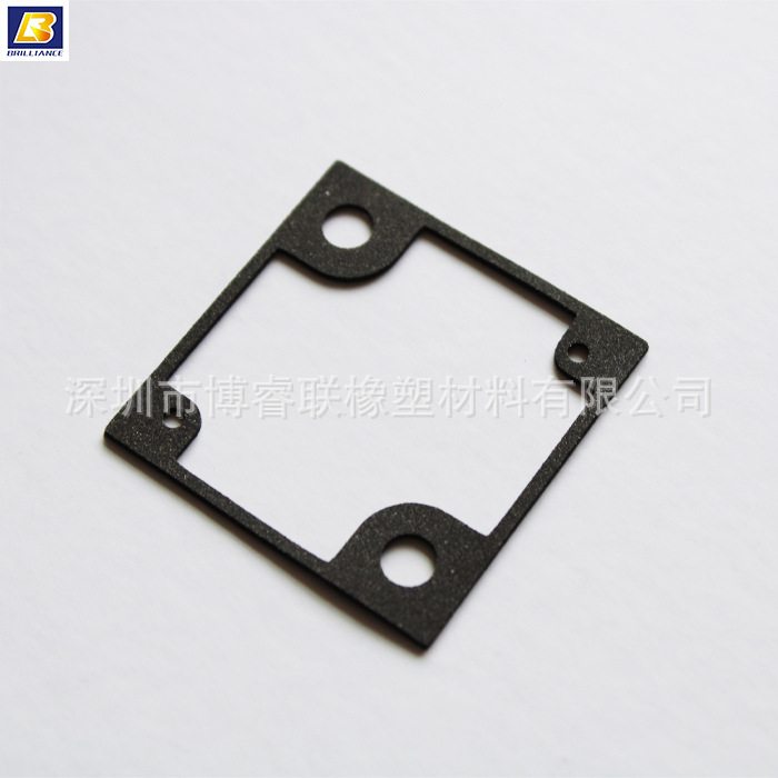 石墨镀镍导电密封衬垫 多规格尺寸导电硅胶衬垫 高导电性能