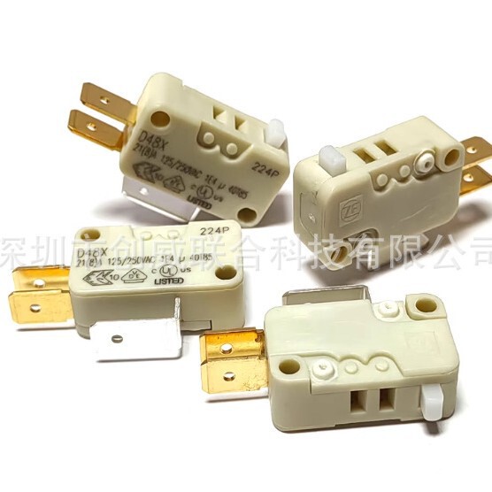 Zfcherry Cherry D48X 21A250V Water Heater Limit Point Touch Micro Switch Button Switch