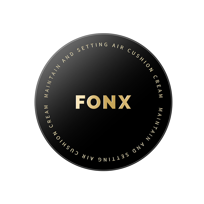 FONX para la piel, maquillaje fijo, gás, hidratación, maquillaje suave, maquillaje no es fácil de cargar con polvo, brillo, color de piel oscura, maquillaje de belleza perfecta para mujeres