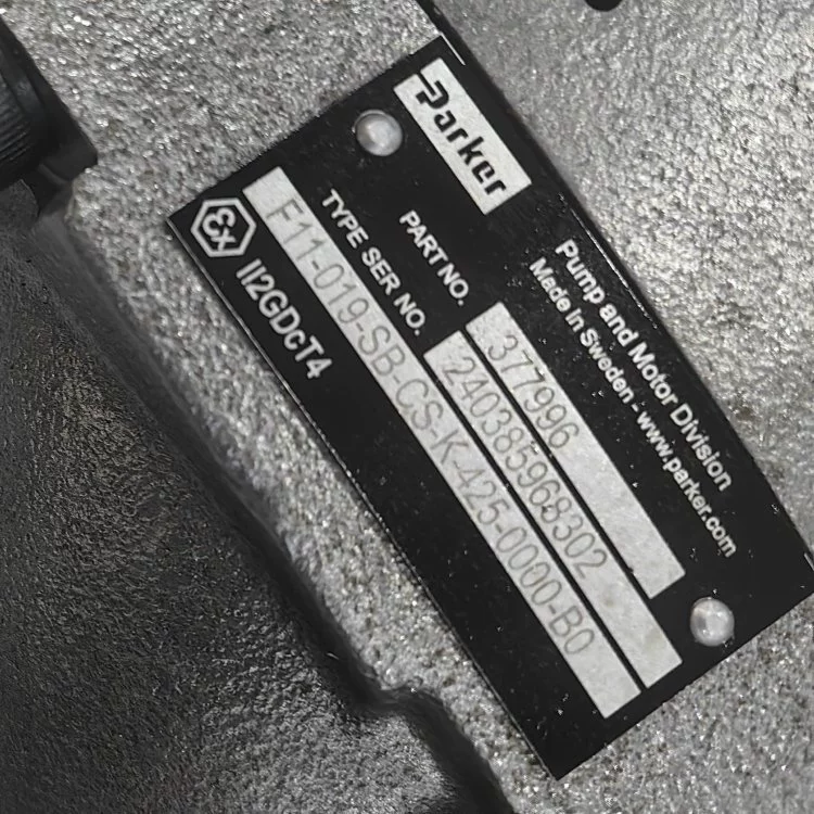 Гидравлический мотор Parker F11-019-SB-CS-K-425-0000-B0, поршневой мотор F11-005-MB-CN