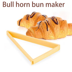 New cow horn bag mold bread maker, cow horn bag rolling and pressing mold, bread slicer baking tool
