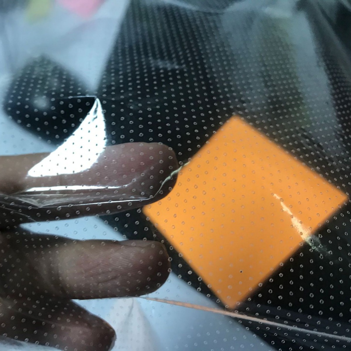 辉丰BOPP PET 打孔薄膜针孔薄膜有孔蔬菜水果袋薄膜有孔透气薄膜