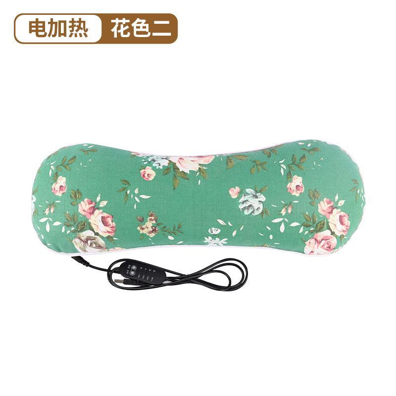 艾草の頚椎の枕の亜麻の頚椎は組み合わせの艾草の枕を取り外して崩れません。|undefined