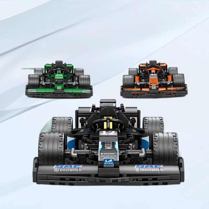 Compatible with Lego F1 Formula Racing Car Building Blocks, Children's Assembly Toys, Sports Car Models, Boys' Gifts Wholesale