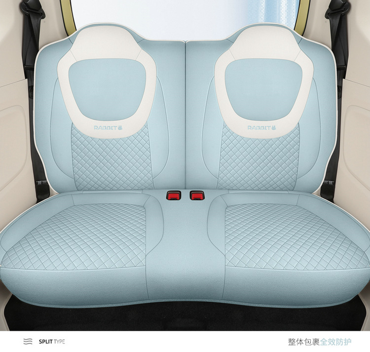 2024 special car is suitable for Wuling Bingguo cotton and linen car seat cushion four seasons breathable all-inclusive seat cover