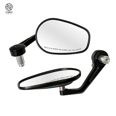 7/8 "handle round Harley – Motorcycle rearview mirror