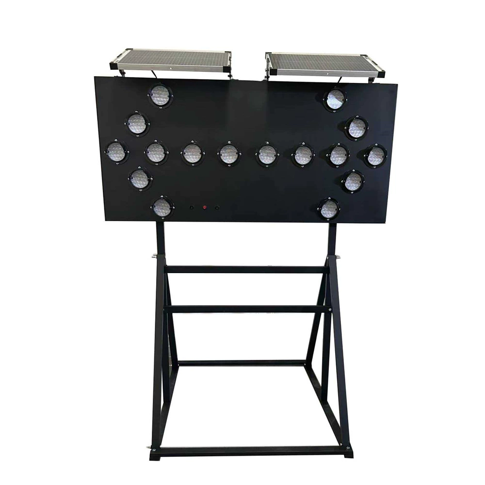 MC-1150 подставка в елочку солнечный индукционный знак