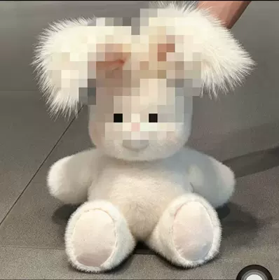 Oyuncaq yastıqlar | Plush Toy, Comforting Sleeping - running-angora-rabbit-nude-version-45cm028kg