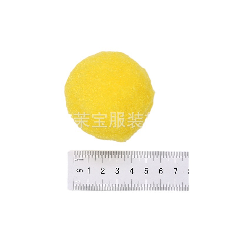 Bola de lana de polipropileno máquina de mahjong automática tarjeta de mesa de limpieza bola de lana bola de algodón de seda de polipropileno accesorios de navidad bola de lana grande al por mayor