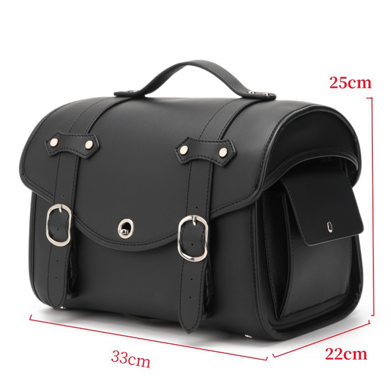 Cross-Border New Upgraded Quick-Release Motorcycle and Electric Vehicle Riding Gear Rear Seat Bag, Riding Storage Essential, Helmet Bag