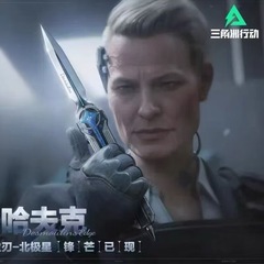 三角洲行动周边北极星武器模型纯合金同款摆件游戏超帅精工雕刻