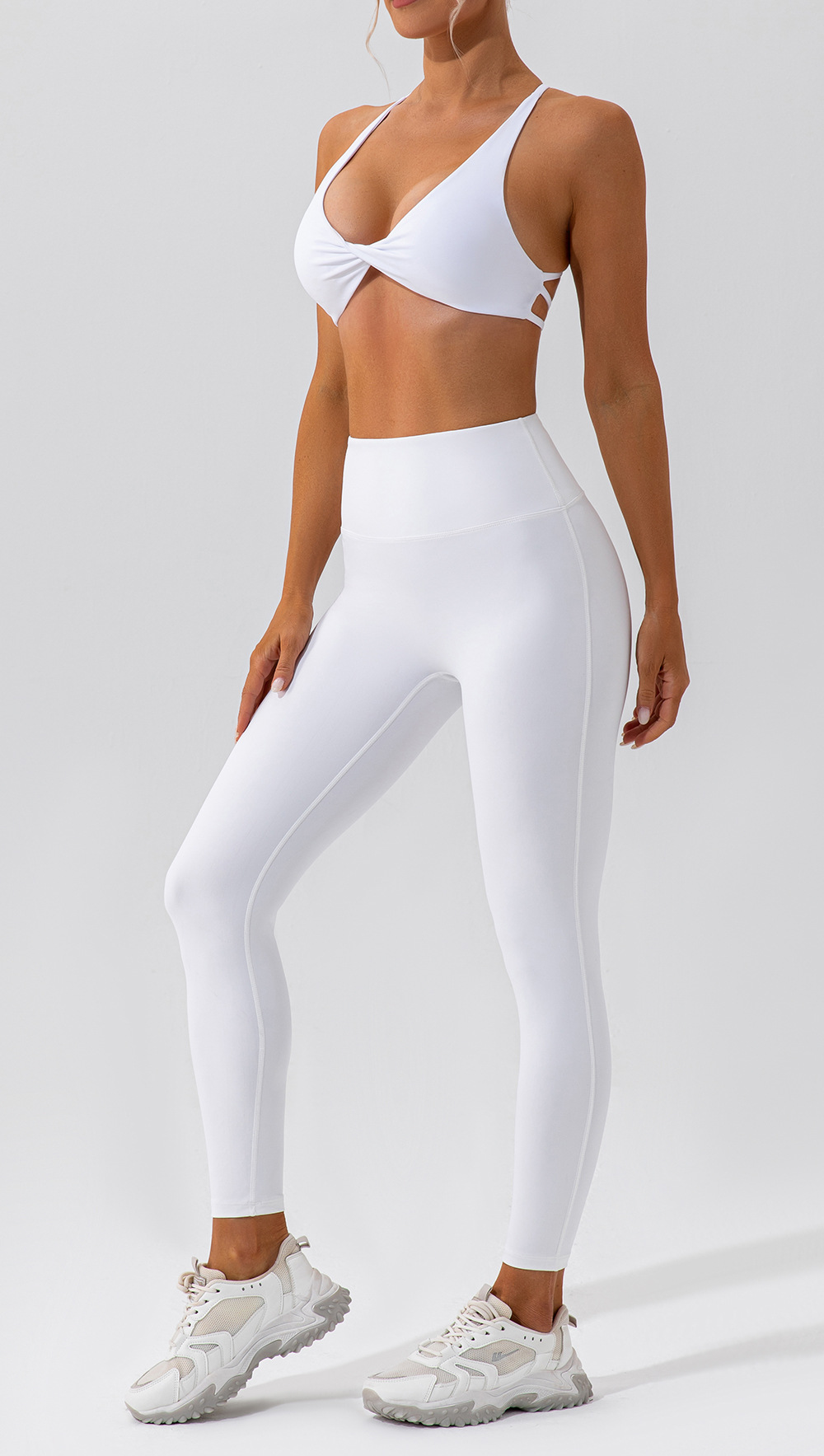 European And American Cross-Border Spring Sports Suit For Women, Fitness Casual Running Quick-Dry Lulu Barely-There_ecoleips.com