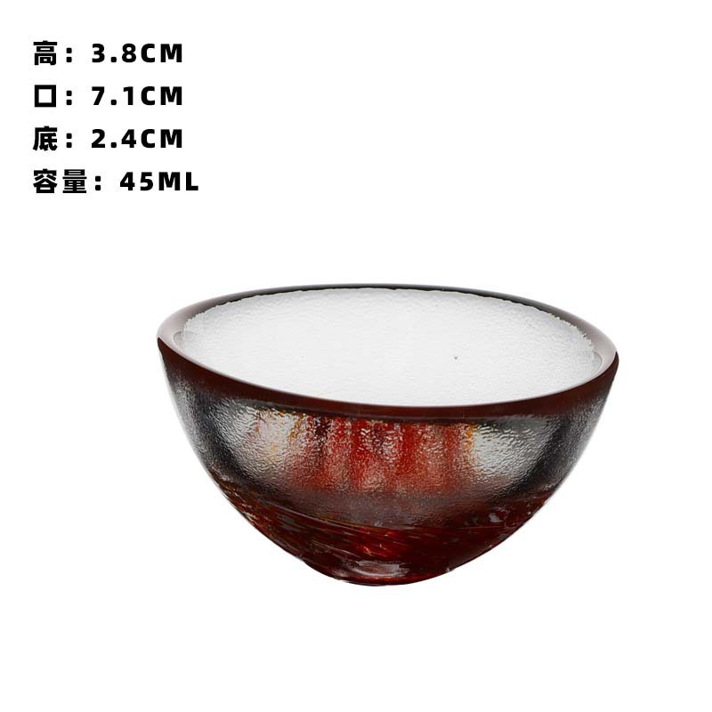 Mini tazas de vino de estilo japonés, tazas de sake de estilo japonés, tazas de sake de estilo japonés, tazas de vino de vidrio, tazas de vino de estilo japonés