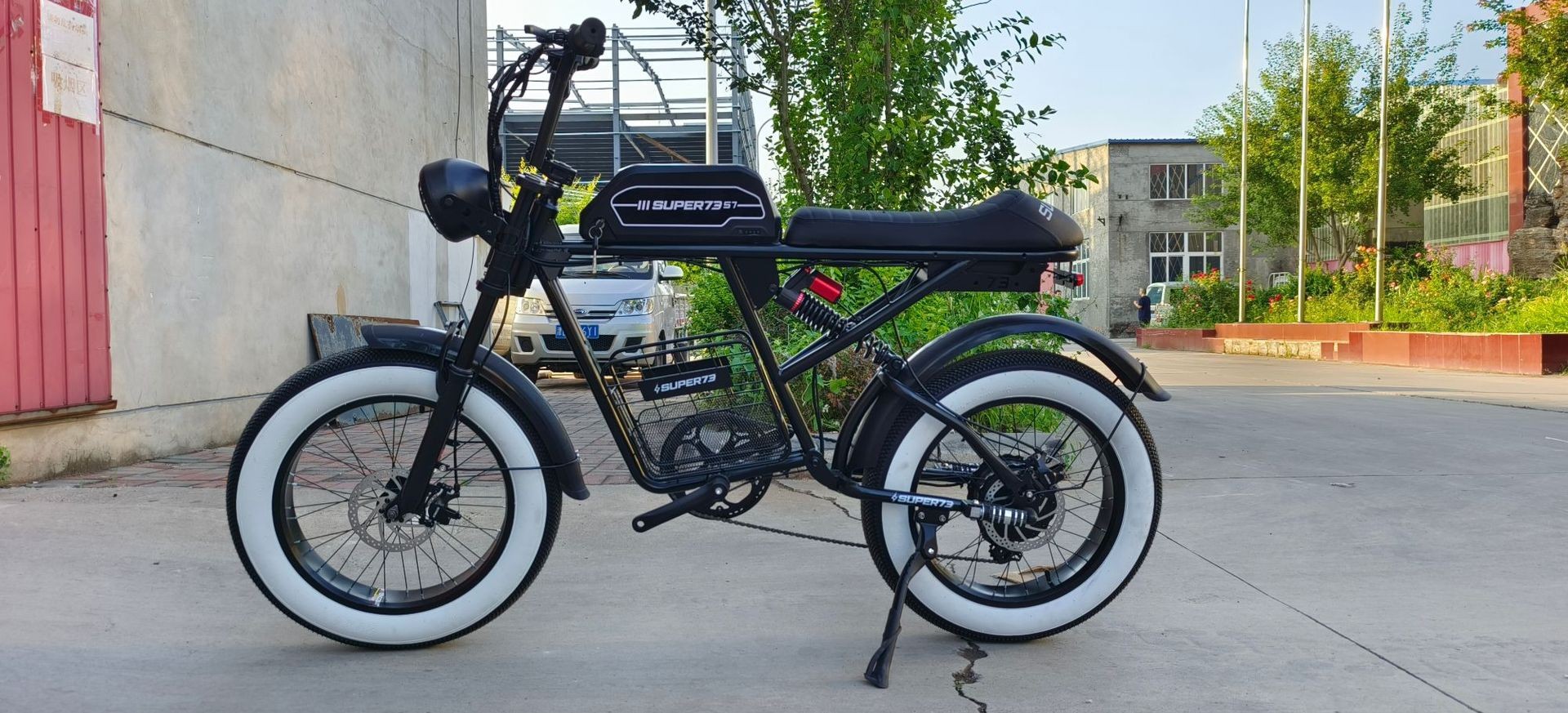 Super73 Style Retro Electric Bicycle Off-Road Fat Tire E-Bike