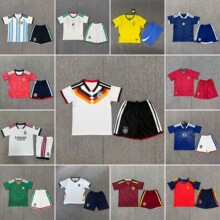 2026世界杯儿童套装阿根廷西班牙皇马巴西意大利英格兰国家队球衣