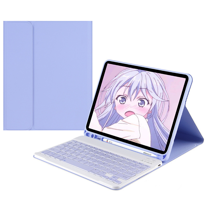 iPad Pro 12.9インチタブレット保護ケース、Air用マグネット式分割キーボード、13インチペンホルダー付きレザーケース、マウス卸売販売|undefined