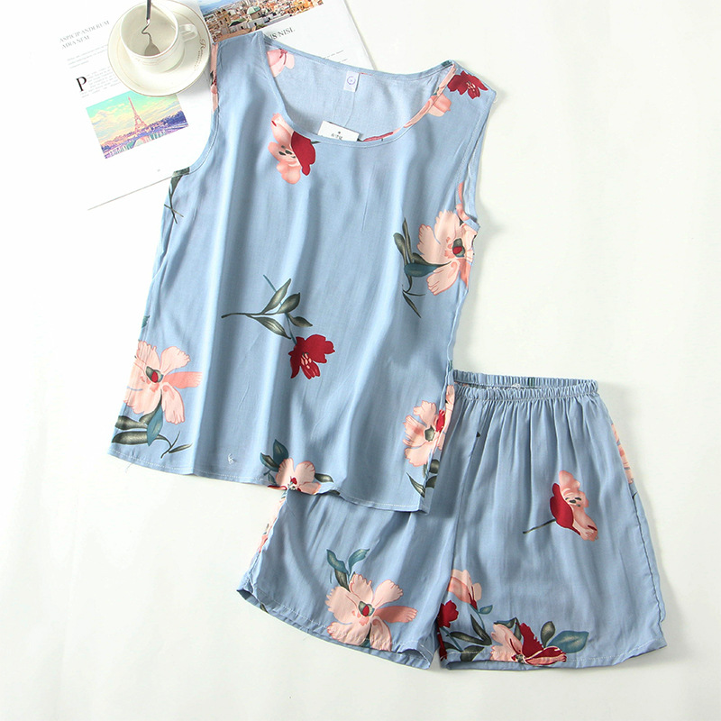 Tz-sleeveless-rzm-safflower blue bottom