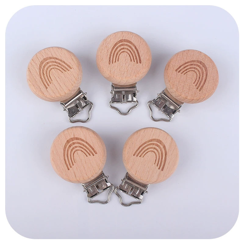 Детские товары Бук мультфильм Радуга форма соска клип творческий DIY пустышка цепь ювелирные аксессуары