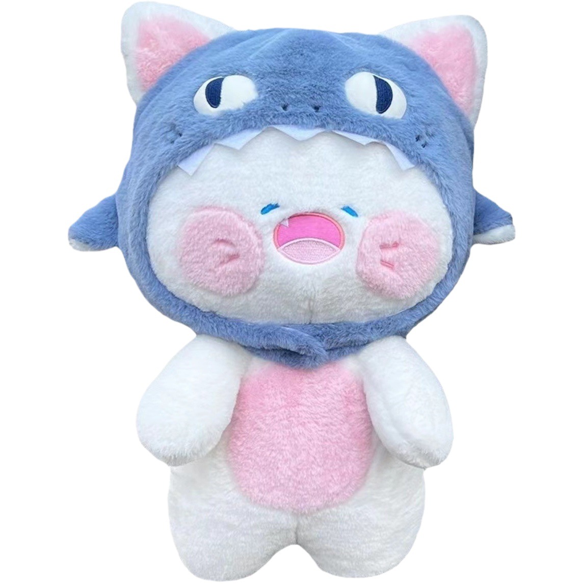 Juguete de peluche de gato de queso Muñeca de gato de queso Almohada Habitación privada Muñeca de gato dulce Regalo de cumpleaños