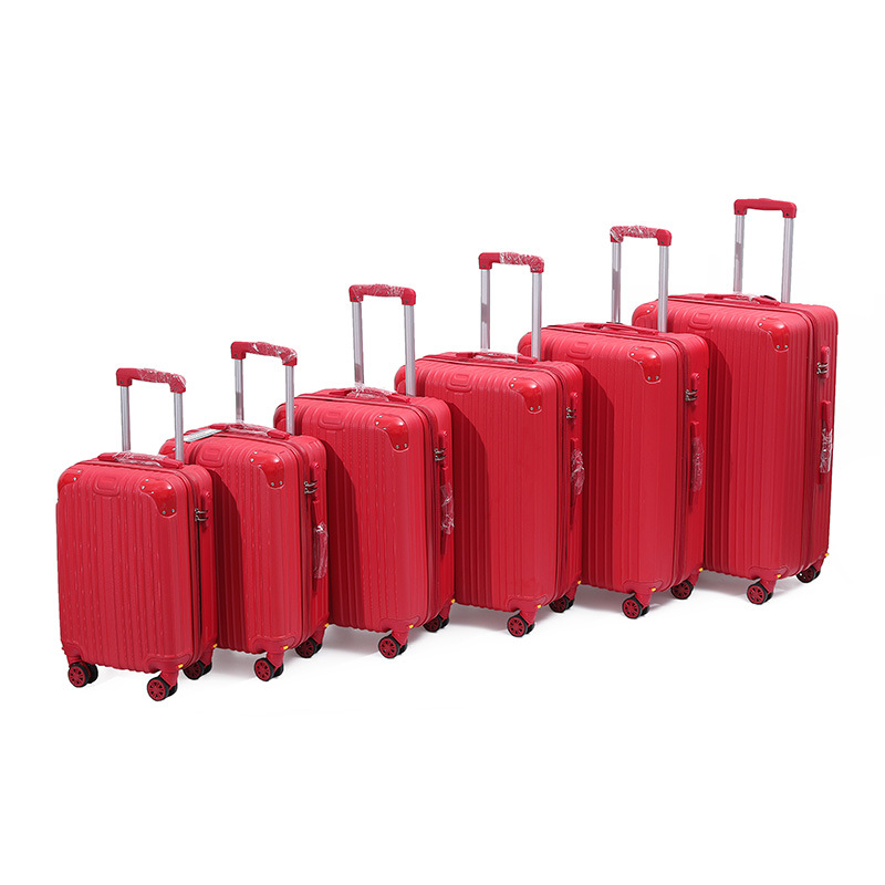 Maleta trolley de comercio exterior de ocho piezas, rueda de avión, maleta desmontable, maleta de negocios, almacenamiento de equipaje de embarque para hombres y mujeres