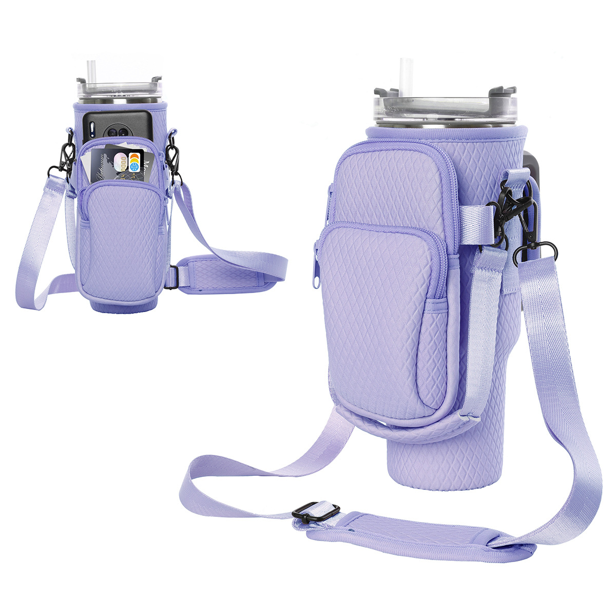 Crossbody Kettle Sleeve White