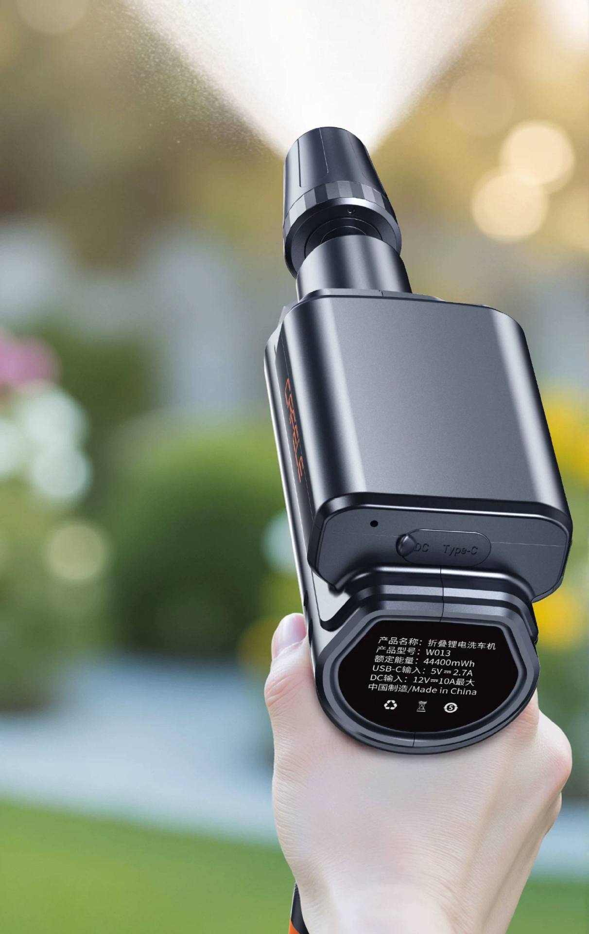 Car Wireless Washing Machine, High-Pressure Water Gun, Household Electric Lithium Battery Cleaning Machine, Powerful Pressure Washer