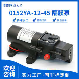 0152Y微型电动隔膜泵功率45瓦流量4L/min扬程45米商业家用水增压