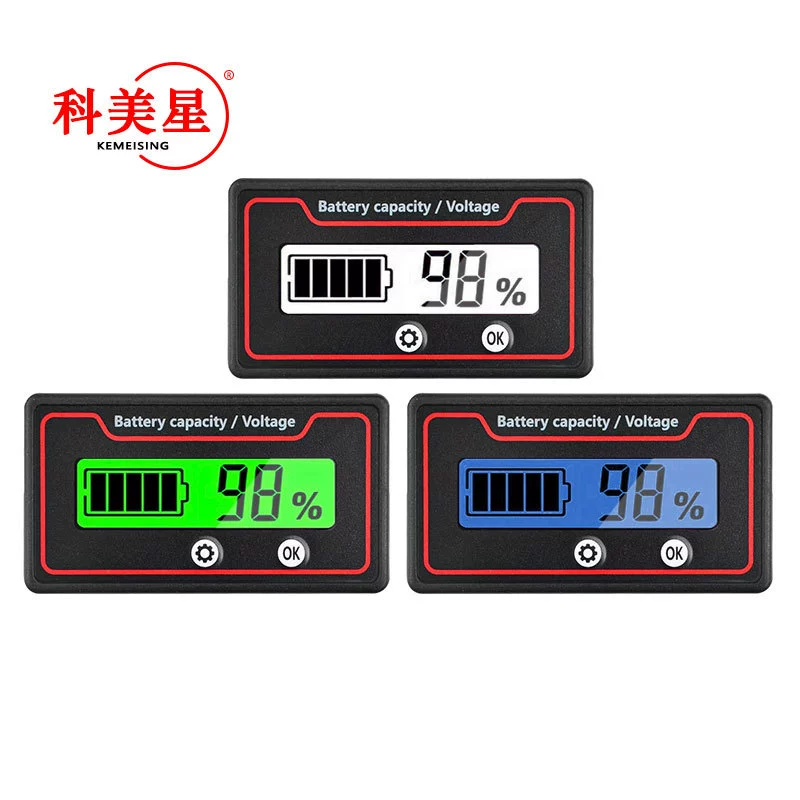 12v24v48v60v72v84V Аккумулятор питания Свинцово-кислотная литиевая батарея Универсальный дисплей заряда GY-6ST
