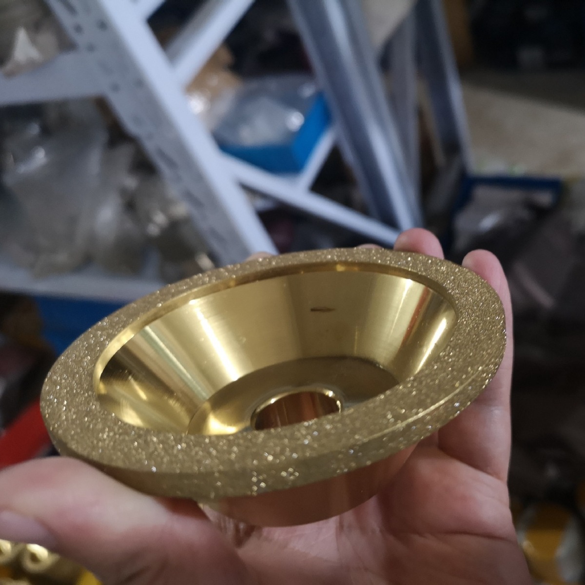 电镀合金碗型砂轮 金刚石钨钢磨刀机 打磨合金刀100x20