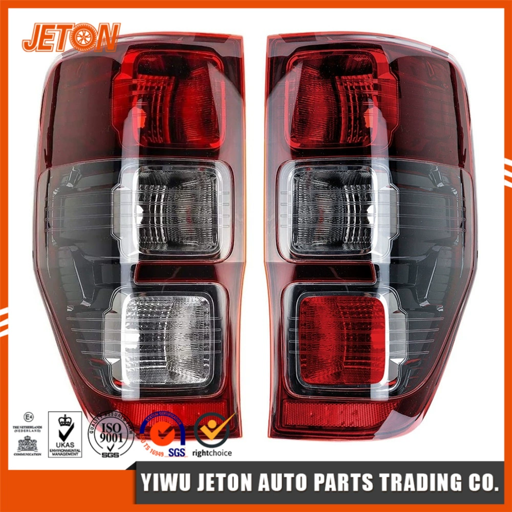 Подходит для Ford RANGER 2012-2021 задние фонари черный фон красный чехол правый драйв 231-1958