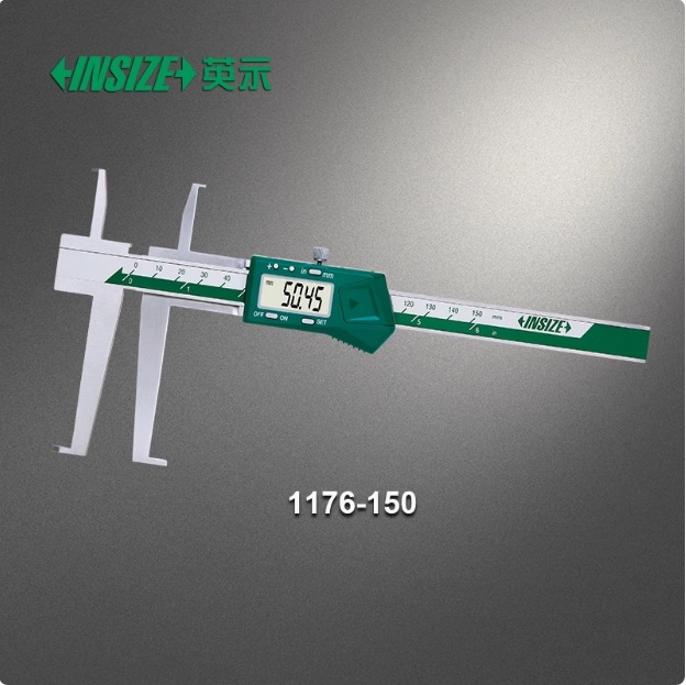 INSIZE英示数显内沟槽卡尺1176 9-150mm 9-200mm