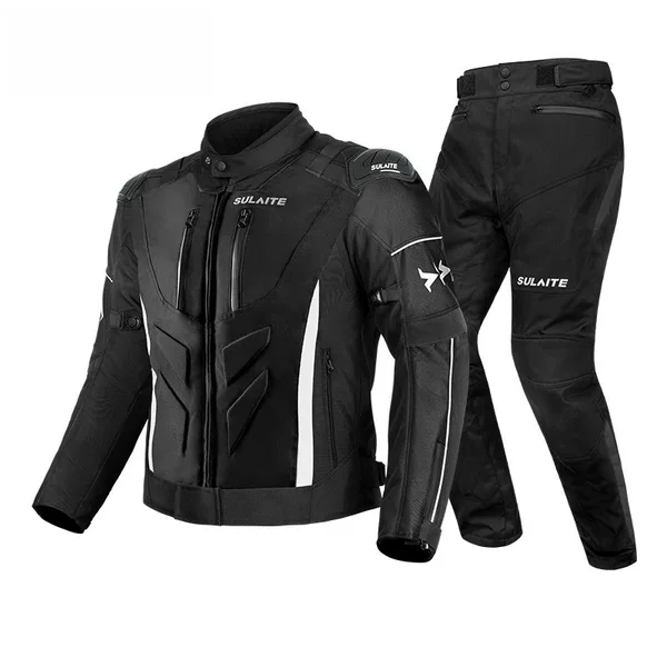 Motorcycle Riding Suit Winter Suit Motorcycle Riding Racing Rally Detachable Lining Suit Outdoor Four Seasons Riding Pants