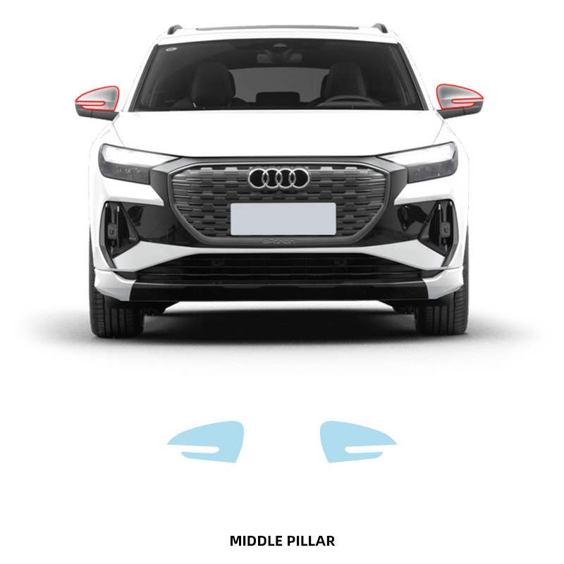 Audi Q4 e-tron máquina especial para cortar TPU invisibles ropa de automóvil película transparente para todo el automóvil pintura película protectora pre-corte