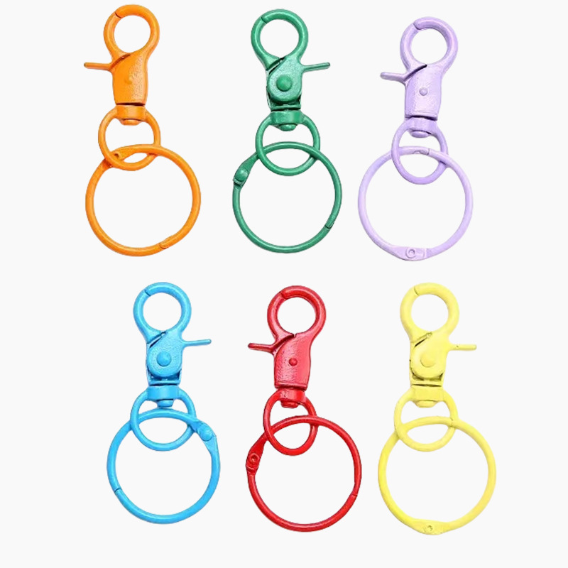 工場直販金属塗装ペンチバックルキーホルダー犬バックルリングキーホルダーキーホルダー diy おもちゃジュエリーバックル|undefined
