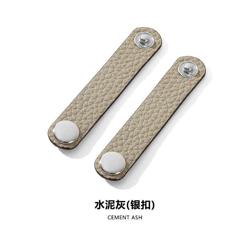 D-55 cement gray silver buckle/2