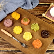绿豆糕中式和果子糕点心伴手礼盒装茶点和菓子网红批发婚庆喜饼