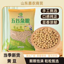 当季大豆黄豆500克农家新货颗粒饱满多规格打豆浆批发黄豆