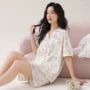 外穿妈妈短袖薄款家居服
