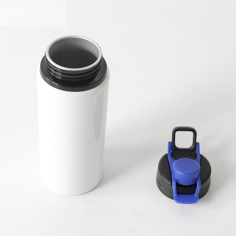 Botella deportiva de aluminio 600ml, transferencia térmica