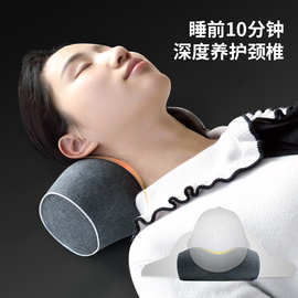 颈椎枕记忆棉枕芯纯棉颈椎枕头反弓颈部疏通牵引枕批发护E18