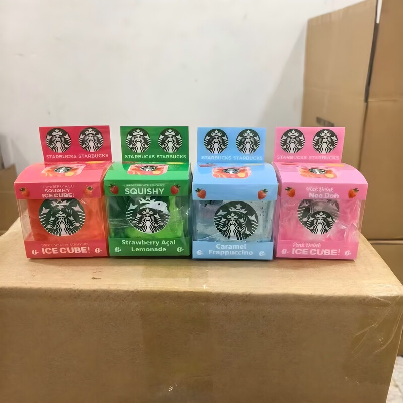 Cross-Border Amazon Stress-Relief Toys Starbucks Multi-Color Maltose Squeeze Toys Foreign Trade Cross-Border Cross-Border Amazon Stress-Relief Toys Starbucks Multi-Color Maltose Squeeze Toys Foreign Trade Cross-Border