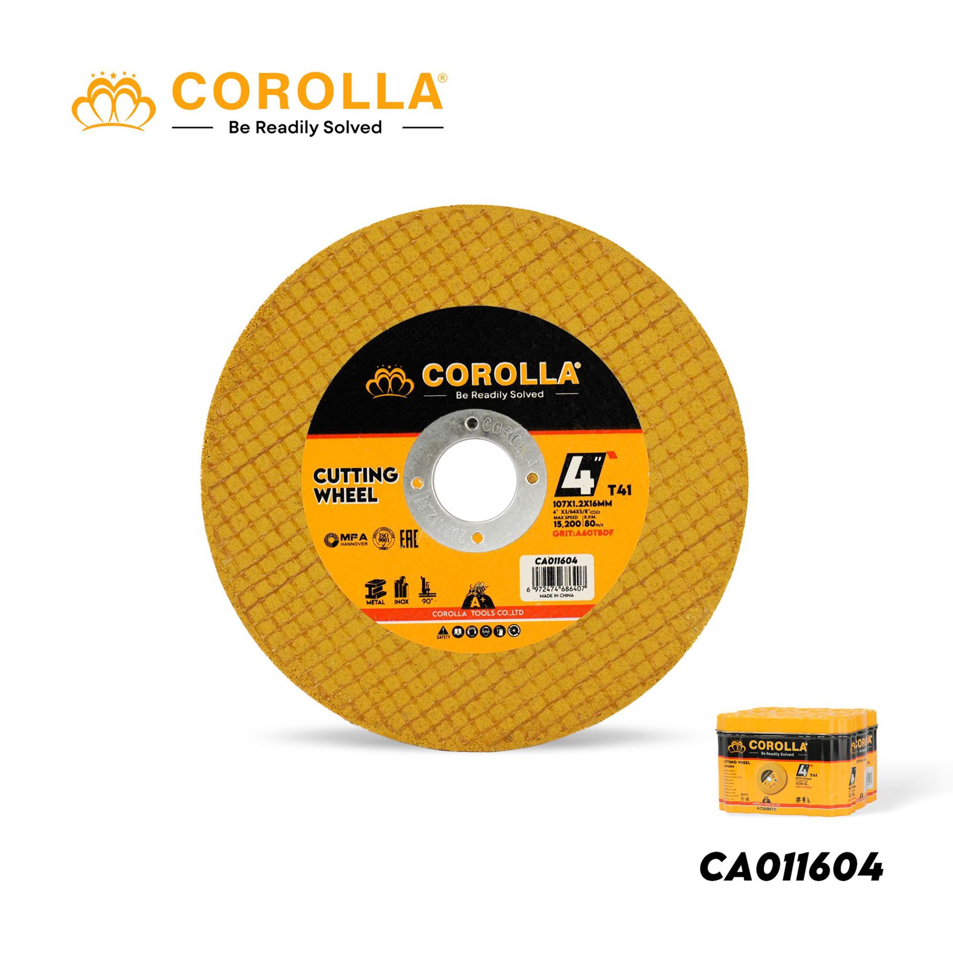 Venta al por mayor transfronteriza de discos de corte para amoladoras en varias especificaciones, discos de corte de resina de malla simple y doble resistentes al desgaste para metal, acero inoxidable y amoladoras angulares.