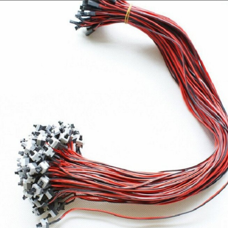 Host switch line start switch line ATX restart line mainboard switch jumper wholesale chassis switch line
