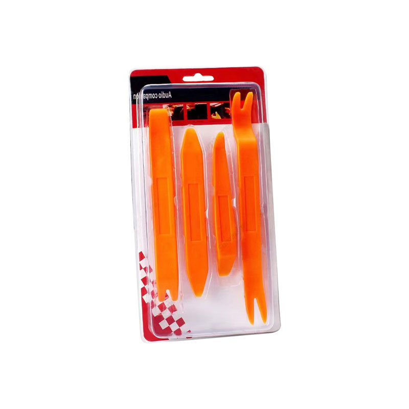 Coche interior de audio desmontaje y modificación hebilla destornillador de cuatro piezas palanca traje reparación herramienta