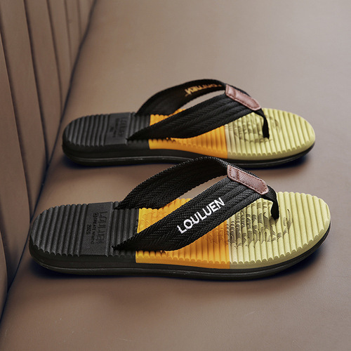 Summer men's flip-flops wholesale men slippers casual flip-flops men's beach shoes outer wear flip-flops