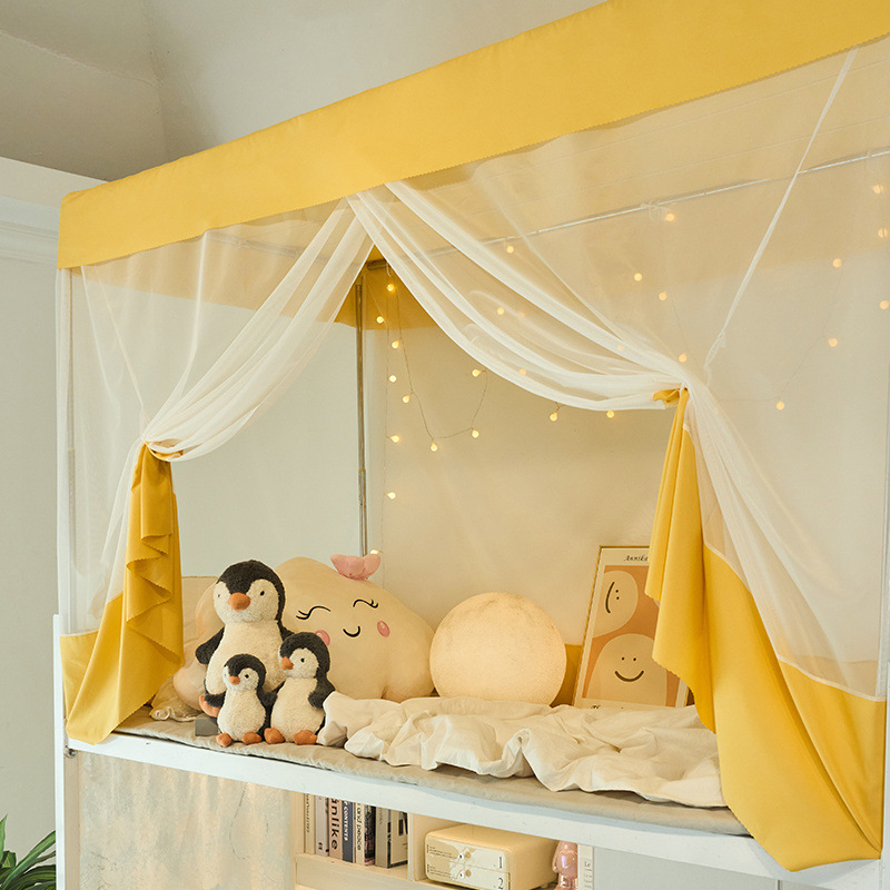 Student Dormitory Mosquito Net 2025 New Model for Upper Bunk, Bunk Bed, Home Use, Single Bed, Double Bed, Dustproof, Dormitory, Amazon