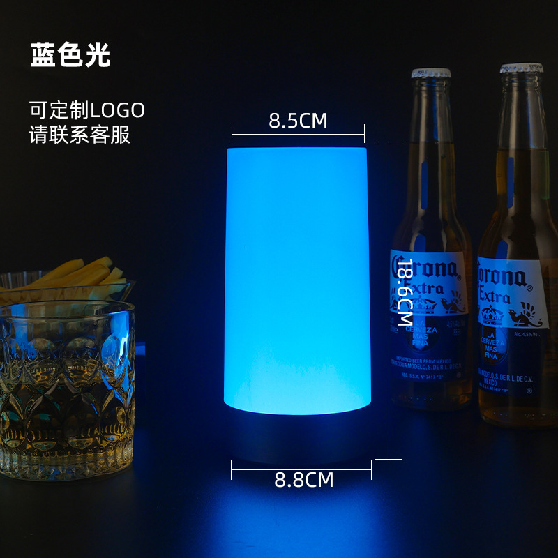 LED recargable bar lámpara de mesa al aire libre creativo simple hotel restaurante KTV claro bar lámpara de mesa lámpara de la atmósfera bar lámpara de mesa