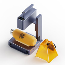 LaserPecker啄木鸟2代便携式手持激光雕刻机激光切割机竹木皮革