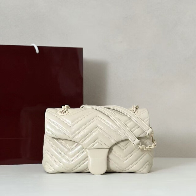 (Guangzhou cross-border original leather) G-brand m lv26 new model marmont crossbody bag heart-shaped Marmont chain bag (Guangzhou cross-border original leather) G-brand m lv26 new model marmont crossbody bag heart-shaped Marmont chain bag