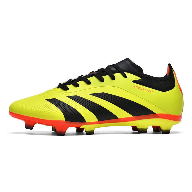 Lazos de zapatos de clavos largos - verde fluorescente